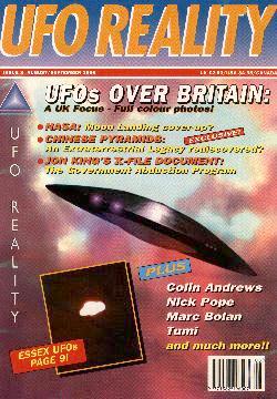 UFO Reality Magazine, Front Cover